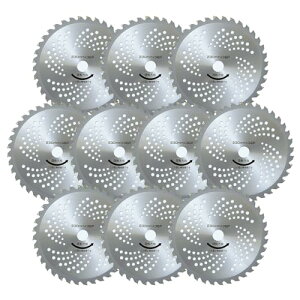 山善(YAMAZEN) 草刈用 チップソー 10枚組 外径230mm×36枚刃 替え刃 草刈機 刈払機 石 タイル 雑草 除草 荒地 Y 送料無料