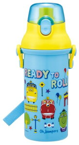 スケーター(Skater) 水筒 子供用 直飲み 480ml プラスチック ワンタッチ 食洗機対応 日本製 チャギントン POP 男の子 送料無料