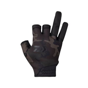 ダイワ(DAIWA) 防寒ゲームグローブ 3本カット DG-6523W グリーンカモ M 釣り フィッシング 送料無料