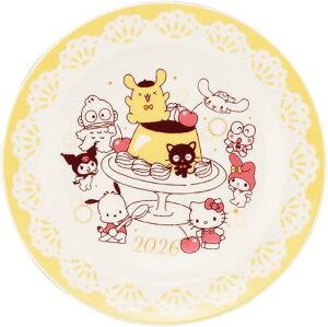 �T�����I (SANRIO) 2026�N �C���[�Y �v���[�g �M �|���|���v���� �`���R�L���b�g30���N���a��20cm �d�q�����W�� �L�� ��������
