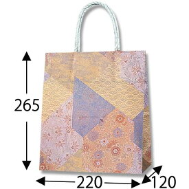 紙袋 スムースバッグ 22-12 ツヅレ 25枚 サイズ :220×120×265mm【業務用 和風 手提げ 手提袋 手提】
