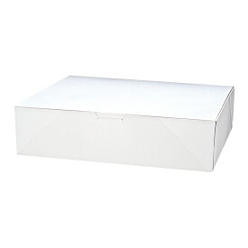 ケーキ箱　食品箱 洋生 白F　50枚 ケーキ12個用（300×270×H85mm)