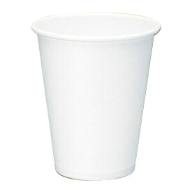 紙コップ(ペーパーカップ) アイス・ホット兼用 8オンス ホワイト 50個