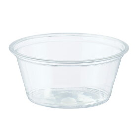 透明カップ　A-PET　3．25オンス　浅型 50個【デザートカップ】
