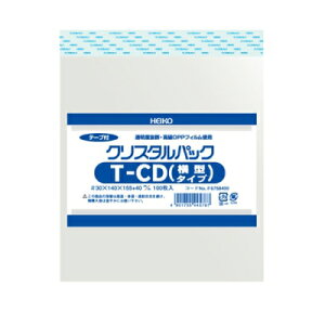 �����@OPP�܁@�N���X�^���p�b�N�@�e�[�v�t�@T-CD���i140×155+40mm)�@100��