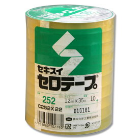 セキスイ　セロテープ 12mm×35m　10巻