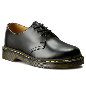 Dr.Martens hN^[}[` CORE 1461 3EYE SHOE BLACK SMOOTH 10085001