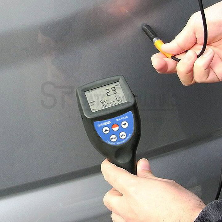 楽天市場】サトテック 膜厚計デュアルタイプMJ-TG2C（分離型）測定器 