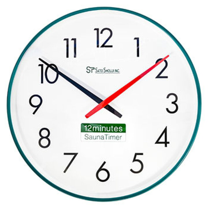 楽天市場】サウナタイマー 12分計 (直径300mm）50Hz 高温用タイマー  