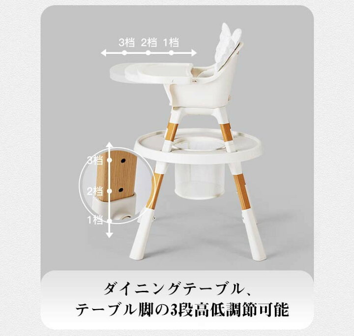 楽天市場】ベビーチェア 多機能 ストッケ クリック ハイチェア トレイ 