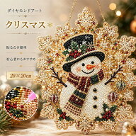 【5と0のつく日★P5倍】＼限定1点5％2点20％OFF☆3点目半額／クリスマス ダイヤモンドアート パールアー…