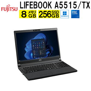 �x�m�� Fujitsu LIFEBOOK A5515/TX FMVA0G011P �m�[�gPC 15.6�^ Windows11 Core 5 (FMVA0G011P)