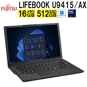 �x�m�� Fujitsu LIFEBOOK U9415/AX FMVU0A087P �m�[�gPC 14�^ Windows11 Core Ultra 5 (FMVU0A087P)