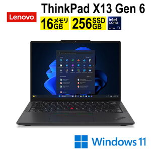 m{ Lenovo ThinkPad X13 Gen 6 21RK006CJP m[gPC 13.3^ Windows11 Core Ultra 5 (21RK006CJP)