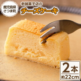 《毎月数量限定》老舗菓子店のチーズケーキ(約22cm×2本) 鹿児島 お菓子 スイーツ 洋菓子 ケーキ チーズケーキ ギフト スイーツ ギフト 贈答【菓子処 松屋】