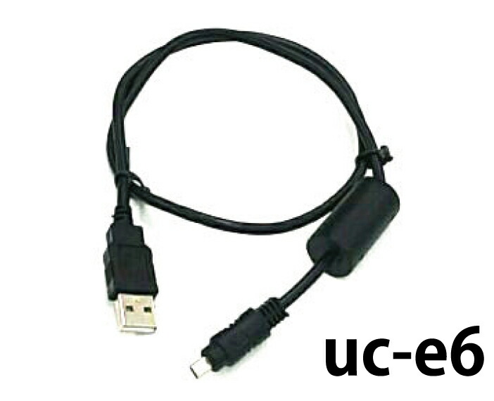 楽天市場】ニコン用 互換USBケーブル uc-e6 100cm パソコンとカメラを