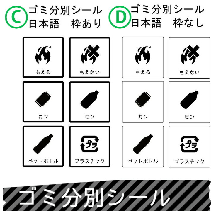 信託 ゴミ箱ラベル 送料無料 防水 シンプル 分別ラベル 透明 不透明 Shipsctc Org