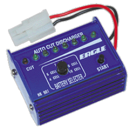 楽天市場 ニッカドni Cdバッテリー放電器 過放電防止回路付 イーグル13 ホビークラブ Saunders