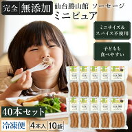 無添加 ソーセージ スパイス不使用 ミニサイズ 大容量 子ども 喜ぶソーセージ お弁当 【 完全無添加 ソー…