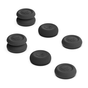 PS5 / PS4 /Switch Pro �R�� �Ή� �A�i���O�X�e�B�b�N�J�o�[ �A�V�X�g�L���b�v 3 �y�A 6 ���� �v���X�e �v���R�����쐫���㊊��~�� �j���h�~