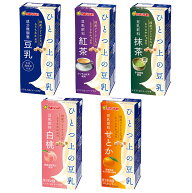 5種から選べる マルサンアイ ひとつ上の豆乳 200ml×計48本 成分無調整豆乳/紅茶/せとか/白桃/抹茶 送料…