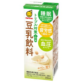 マルサンアイ 機能性表示食品 トリプル対策 この一本 豆乳飲料 200ml×48本 送料無料(一部地域を除く)