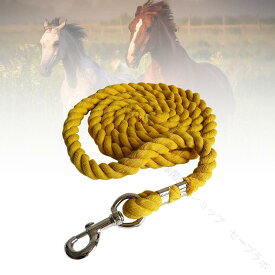 ウェビング 馬 リードロープ 馬 先導ロープ 家畜 アクセサリー 用 耐久性 馬術 手綱 ホルター 編組ロープ 牽引 係留 しっかり 握りやすい 乗馬 牧場