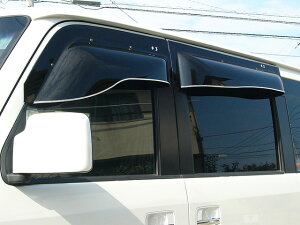 オックスバイザー(OXバイザー) サイドバイザー (ドアバイザー) ブラッキーテン セレナ C24 リア用 BLR-11 【受注生産品約2週間】