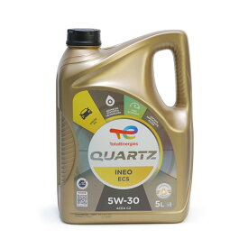 【TOTAL / トタル】QUARTZ INEO ECS 5W-30 5L Peugeot プジョー VW フォルクスワーゲン ワーゲン 対応 DPF対応 ACEA C2 エンジンオイル【レビュー書いてプレゼント！】