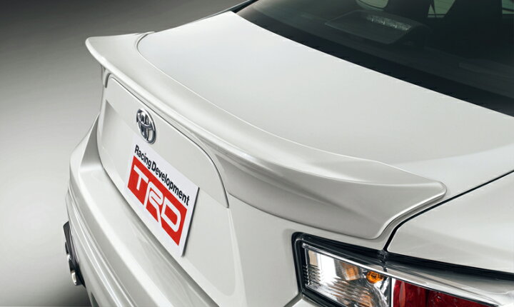 楽天市場】【お取り寄せ商品】TRD リヤトランクスポイラー 86(ZN6 