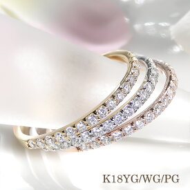 Pt900ハード/K18WG/YG/PG 0.2ct 細身ダイヤモンド エタニティリングジュエリー レディース 指輪 リング ゴールドリング プラチナリング ダイヤリング ダイアリング 0.20ct エタニティ 送料無料 細身 保証書 18金 pt900 ギフト ダイア プレゼント 4月誕生石
