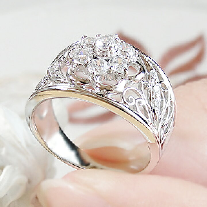 楽天市場】pt900【0.36ct】ダイヤモンド リング【送料無料】【刻印無料  