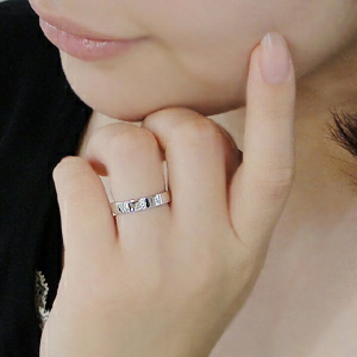 楽天市場】pt900【0.07ct】ダイヤモンド リング【送料無料】【刻印無料  