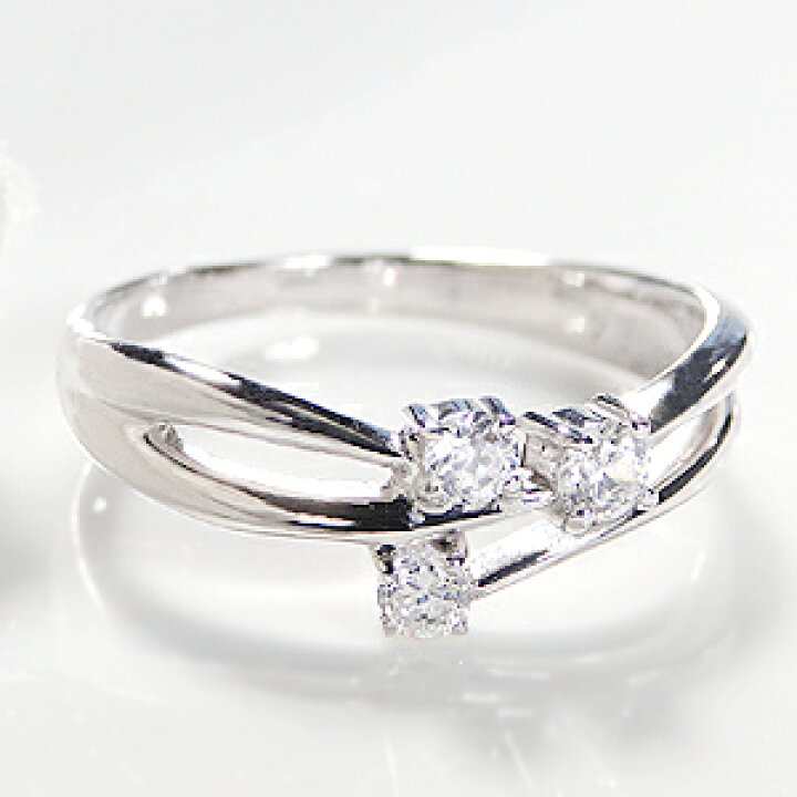 新品】PT900 ダイヤモンド リング 0.15CT 楽天市場】pt900 【0.15ct  