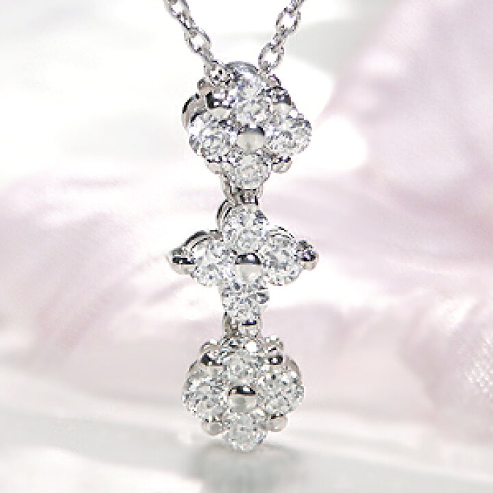 楽天市場】K18WG/YG/PG【0.38ct】ダイヤモンド 2WAY ネックレス送料  