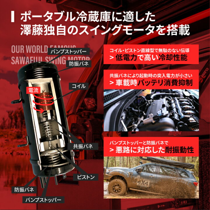 楽天市場】【完売御礼】公式限定3年保証 ポータブル冷蔵庫 エンゲル  