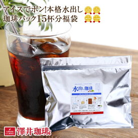 【お買い物マラソン 最大P19倍】 コーヒー豆 アイスコーヒー豆 珈琲豆 コーヒー豆福袋 水出し 珈琲 水出しアイスコーヒー コールドブリュー アイスでポン！コーヒー専門店の極上の水出し珈琲パック 5袋入り 水だし