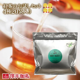 【澤井珈琲】 紅茶のお試しセット（追跡ゆうメール/ティーバッグ/紅茶／同梱不可）