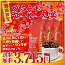 全品ポイント19倍!! 最大2,500円クーポン 【澤井珈琲】送料無料 正月限定!ブランドコーヒー福袋(コーヒー豆/珈琲豆/プレミアムブルマンブレンド/マラゴジ...