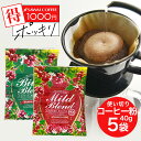 11日1:59迄クーポン＆ポイントUP！ 簡単・無駄なしの個包装レギュラーコーヒー 1000円ポッキリ 送料無料 メール便 澤井珈琲 少量お試しセット 【持ち運び簡単な40gパック飲み比べセット 2種 マイルド ビター】 約20杯 1000円プレゼント 【RDT】 【TSDT】