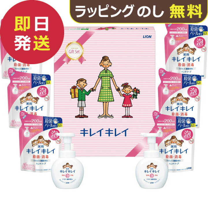楽天市場】ライオン キレイキレイギフトセット LKG-30 (即日発送) 送料 