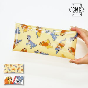 楽天市場 ディズニー ペンケース 筆箱 小物入れ クリアマルチケース Lサイズ レディース 女子 女の子 わんわん物語 レディ トランプ メンズ 男子 男の子 ブランド キャラクター かわいい 可愛い シンプル トレンド 多機能 人気 洗える フル オープン ｓａｙａ Collection