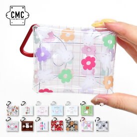 ミッフィー クリアポーチ カラビナ付き 小物入れ イヤホン ミニ 有線/ワイヤレス 収納 air pods/pro 文房具 クリアマルチケース SSサイズ レディース 女子 女の子 通勤 通勤 旅行 大人 学生 子供 かわいい 可愛い キャラクター グッズ