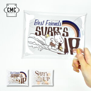 スヌーピー マスクケース 小物入れ クリアマルチケース LLサイズ キャラクター グッズ レディース マスクポーチ 大きめ 大容量 トラベル バッグインバッグ クリアポーチ 通勤 大人 向け 女性