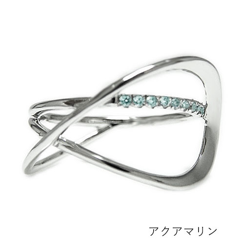 楽天市場】PT900プラチナ リング 指輪 プラチナリング アクアマリン