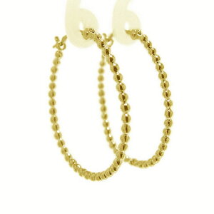 K10ホワイトゴールド イエローゴールド ピンクゴールド ピアス フープ フープピアス 地金 地金ピアス 遮断式 クロッシング ラウンド 楕円形 サークル 幅広 太め 大きめ ボリューム シンプル