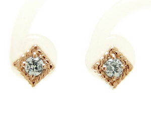 �s�A�X K18�z���C�g�S�[���h �C�G���[�S�[���h �s���N�S�[���h �X�^�b�h �_�C�� �_�C���s�A�X �ꗱ�� �l�p�` �X�N�G�A �A���e�B�[�N �~���ł� �L���b�` �V���R�� 18K 18�� �S�[���h ���F �V�R