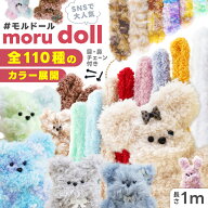 モルドール モールドール 約1m セット (目/鼻/チェーン) 全110種 ワイヤーモール キット モール人形 手作…