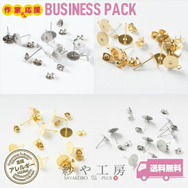 ピアスパーツ 316L ステンレス キャッチ付 アクセサリー パーツ ゴールド 30ペア アレルギー対応 サージカルステンレス まとめ買い 問屋 金属アレルギー対応 ステンレス316L ハンドメイドパーツ さや工房 手作り アクセサリーパーツ 卸 おすすめ