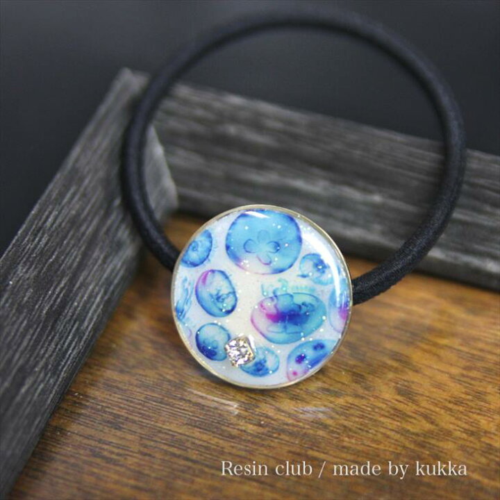 楽天市場】Resin club(レジンクラブ) 埋め込みレジンシール 青い海月 